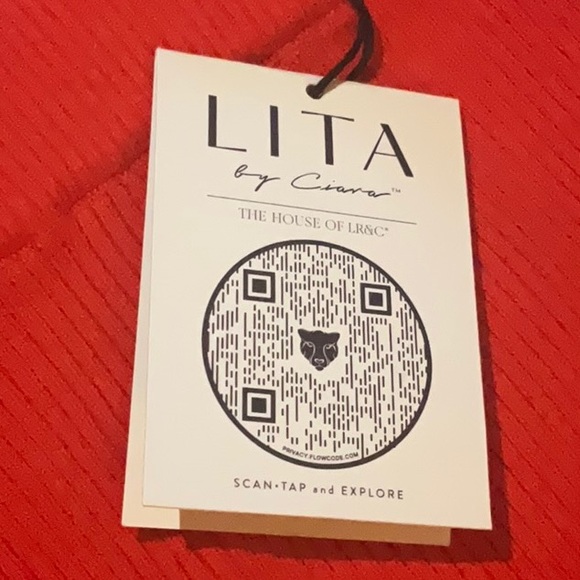 🟢SALE! LITA BY CIARA TRUE RIBBED SKIRT SZ S - Picture 3 of 4